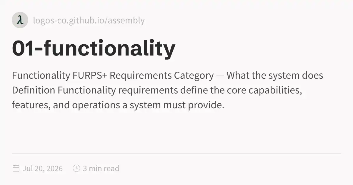 01-functionality